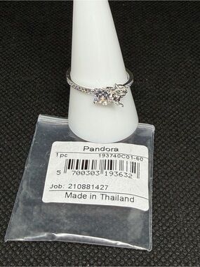 Pandora Disney’s Stich & Stone Ring - 193740C01-60 Ring Size 9.5